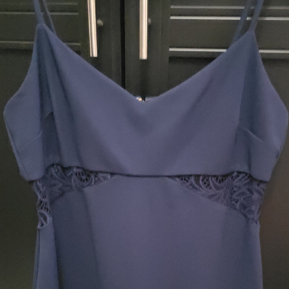 Michael Kors Blue Midi Dress